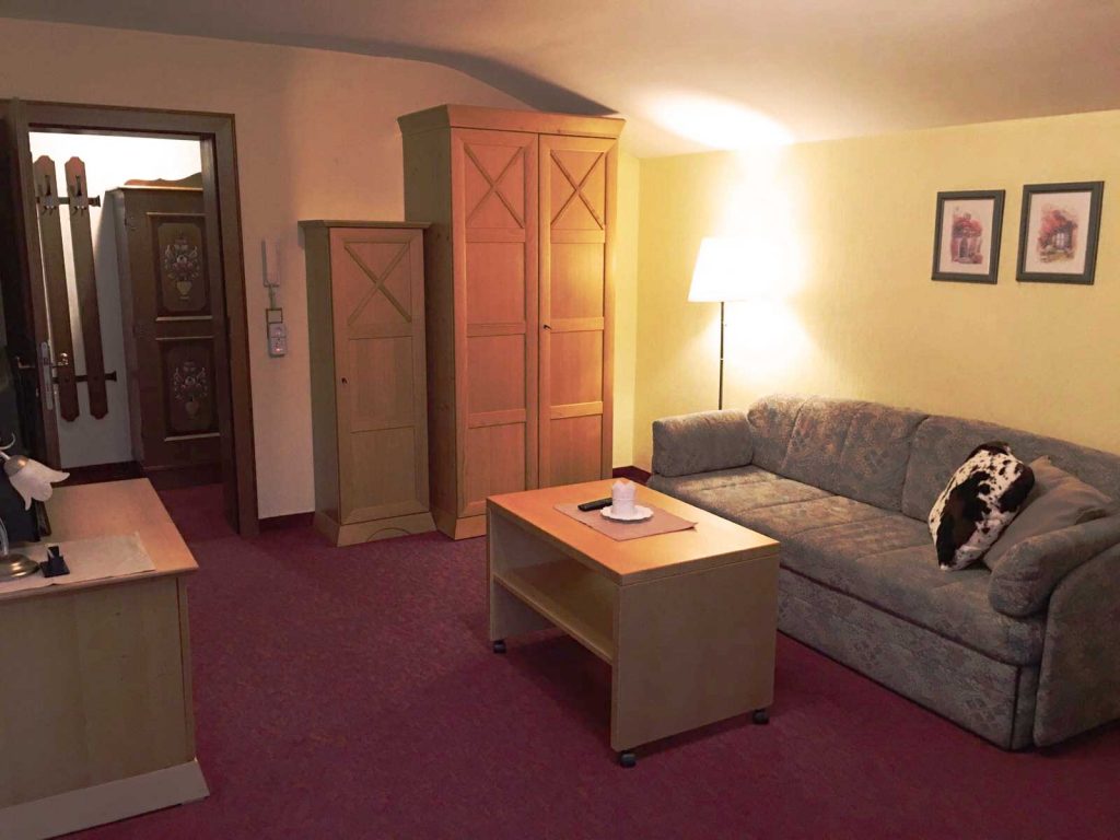 Wohnzimmer Ferienwohnung Typ C